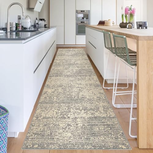 XUEGAIXIA Teppich Läufer Flur Runner Korridor Teppiche rutschfest Küchenteppich Waschbar 100 x 150 cm Flurläufer Lang Eingangsteppich Flurteppich Läufer Teppich für Flur, Schlafzimmer, Wohnzimmer von XUEGAIXIA