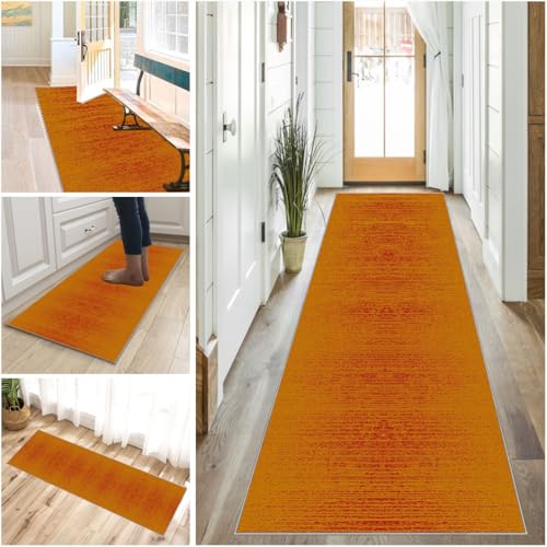 XUEGAIXIA Teppich Läufer Flur Runner Korridor Teppiche rutschfest Küchenteppich Waschbar 65 x 280 cm Flurläufer Lang Eingangsteppich Flurteppich Läufer Teppich für Flur, Schlafzimmer, Wohnzimmer von XUEGAIXIA