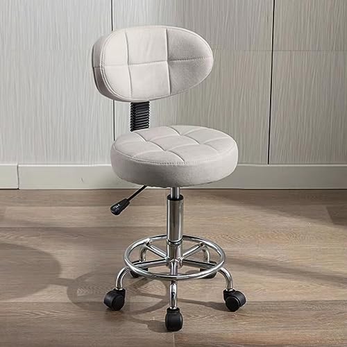 XUEGW Moderne bürostühle, rollstühle, computerstühle, niedrige rückenlehne, in Einer höhen verstellbar, die Arbeit, die Familie, die setzung, das drehen der aufgaben (Pack of 2, grauen) von XUEGW