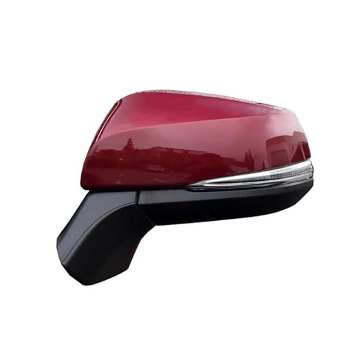 XUEJS Ersatzteile Auto Rückspiegel Assy Für Toyota Für RAV4 2019-2021 Auto 5/13-PINS Elektrische Klapp Power Beheizte Blinker(13 Wires Left Red) von XUEJS