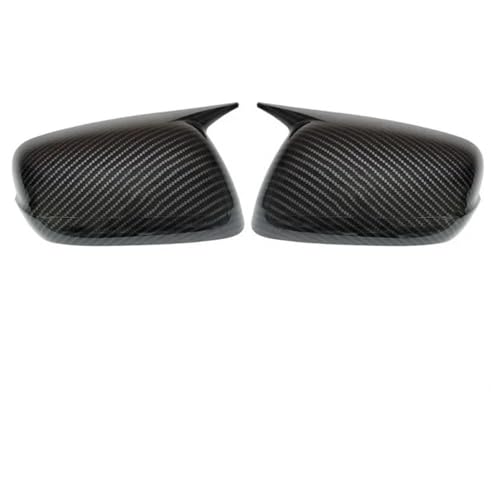 XUEJS Ersatzteile Flügelseitenspiegelkappe Shell Gehäuse Rückspiegelabdeckung Deckel Für Honda Für Jazz GE6 GE8 2009 2010 2011 2012 2013(Carbon Fiber Pattern) von XUEJS