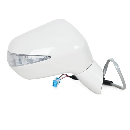 XUEJS Ersatzteile Für Honda Für Civic FA1 FD1 FD2 2006-2011 Auto Seite Rückspiegel Assy Auto 3-PIN 5-PIN Elektrisch Verstellbare Auto Teile(5pin Right White) von XUEJS