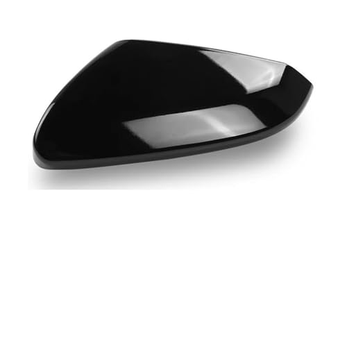 XUEJS Ersatzteile Rückspiegelkappe Abdeckung Shell Gehäuse Für Honda Für Civic 10. Generation 2016 2017 2018 2019 2020 2021 Rot Schwarz(1pc Black Left Side) von XUEJS