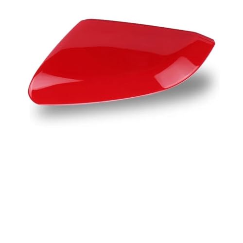 XUEJS Ersatzteile Rückspiegelkappe Abdeckung Shell Gehäuse Für Honda Für Civic 10. Generation 2016 2017 2018 2019 2020 2021 Rot Schwarz(1pc Red Left Side) von XUEJS