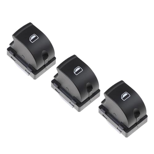 4F0959851G Auto Power Tür Fenster Control Schalter Regler Taste Für Audi Q7 2007-2015 A6 2005-20114 F0959855A Schalter(3 pcs) von XUEKK