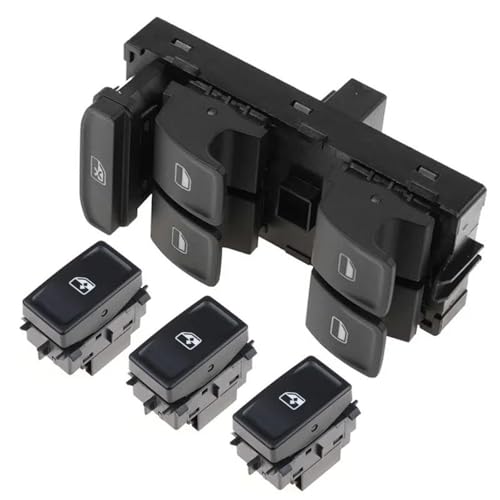 5E0959857 Power Elektrische Master Fenster Schalter Taste Für Skoda Für Octavia Für Faibia Für Kodiq Für Karoq Für Superb Schalter(Set) von XUEKK