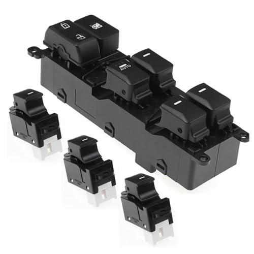 93570-1W155 Stick Seite Power Fenster Control Schalter Taste Für Kia Für Rio 4 Tür 2012-2015 935701W155 93570-1W156 Schalter(1Set) von XUEKK