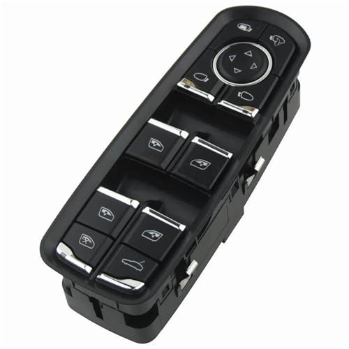 Power Windows Glas Hebe Control Spiegel Schalter Für Panamera Für Cayenne Für Macan 2011-2017 7PP959858M 7PP959858A Switch(With car window Logo) von XUEKK