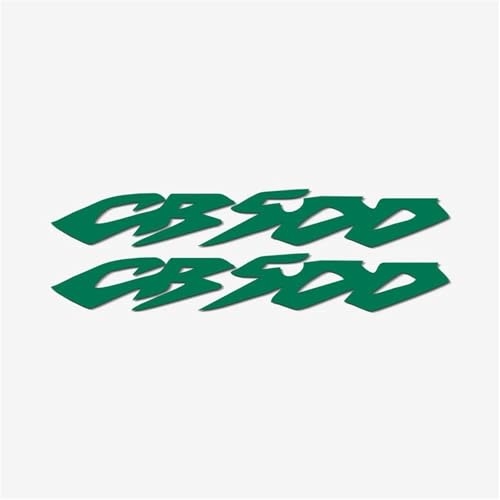 XUEKK Motorrad Aufkleber Decals Reflektierende wasserdichte Auto Coole Dekoration Styling Zubehör Für Honda CB500 CB 500 Aufkleber(Reflective Green) von XUEKK