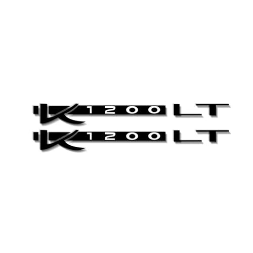 XUEKK Motorrad Fahrrad Kraftstoff Tank Aufkleber Rad Helm Wasserdicht Reflektierende Logo Teile Für BMW K1200LT K1200 LT Aufkleber(Non-Reflective Black) von XUEKK
