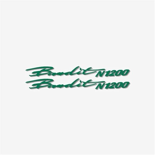 XUEKK Motorrad Logo Kraftstoff Tank Verkleidung Auto Reflektierende Aufkleber Decals Dekorative Teile Für Suzuki Für Bandit N1200 Aufkleber(Reflective Green) von XUEKK