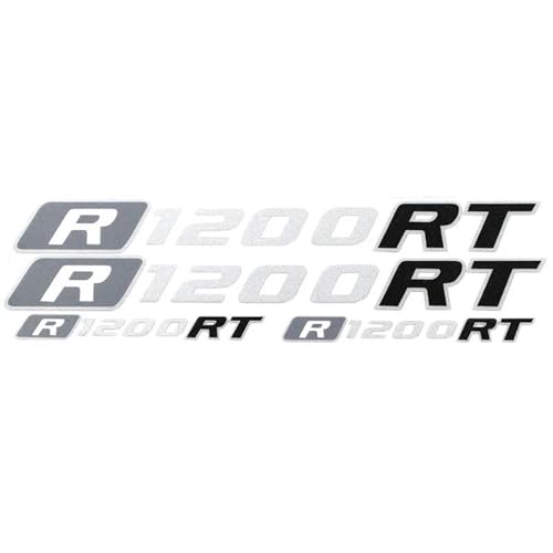 XUEKK Motorrad Modifizierte Teile Reflektierende wasserdichte Auto Aufkleber Coole Dekoration Styling Für BMW R1200RT Aufkleber(Black) von XUEKK