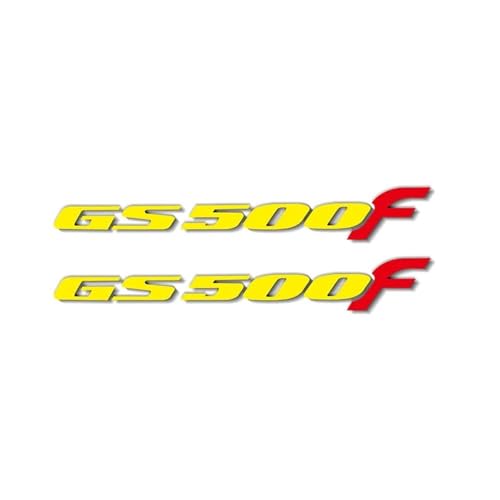 XUEKK Motorrad Reflektierende Logo Wasserdicht Aufkleber Modifizierte Coole Auto Geeignet Dekorative Teile Für Suzuki Gs500f Aufkleber(Reflective Yellow) von XUEKK