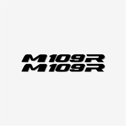 XUEKK Motorrad Reflektierende Logo Wasserdicht Aufkleber Modifizierte Coole Autoaufkleber Geeignete Dekorative Teile Für Suzuki M109R Aufkleber(Non-Reflective Black) von XUEKK