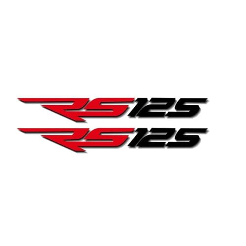 XUEKK Motorrad Universal Auto Aufkleber Modifizierte Kraftstofftank Helm Dekoratives Zubehör Für Aprilia RS125 RS 125 Aufkleber(Reflective Red) von XUEKK