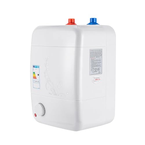 Elektrische Durchlauferhitzer, 8 L Small Under-Sink Storage Tank, 220V Warmwasserspeicher Untertischgerät, 30-75°C von XUEMANSHOP