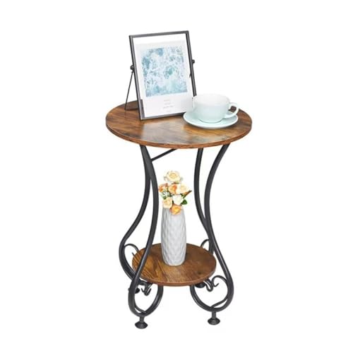 XUEQIZHENG Couchtisch, Kompakter Beistelltisch mit multifunktionalem Design - Perfekt als Couchtisch, Nachttisch oder Akzentstück im Wohnzimmer für Wohnzimmer, Schlafzimmer, Büro von XUEQIZHENG