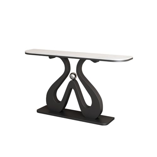 XUEQIZHENG Eingangsbereich Tisch Home Decor, Eingangstisch, Minimalistischer Eingangsschrank aus Steinplatten(140cm) von XUEQIZHENG