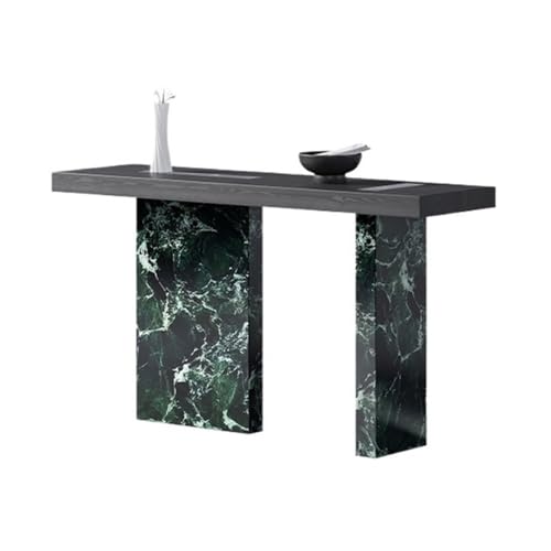 XUEQIZHENG Eingangsbereich Tisch Home Decor, Moderner schmaler Konsolentisch aus Holz for Eingangsbereich, Flur und Wohnzimmer(Green,L) von XUEQIZHENG