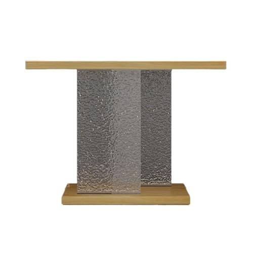 XUEQIZHENG Eingangsbereich Tisch Home Decor, Moderner schmaler Konsolentisch aus Holz for den Eingangsbereich, Sofa, TV-Schreibtisch(Natural) von XUEQIZHENG
