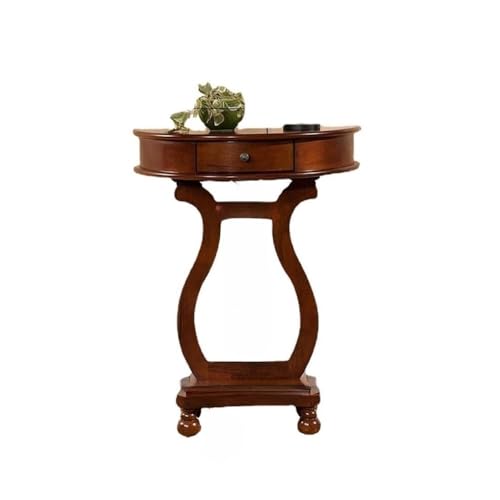 XUEQIZHENG Eingangsbereich Tisch Home Decor, Schlichter Halbrunder Eingangstisch, Wohnzimmertisch an der Wand, dekorativer Tisch von XUEQIZHENG
