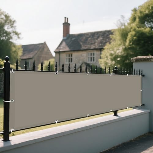 Sonnensegel Rechteckig mit Ösen 450 x 710 cm Rechteckig Wasserdicht Sonnenschutz Windschutz Abdeckung Schattenstoff mit Ösen Ohne Bohren mit Seil für Balkon Garten, Taupe Sonnensegel Rechteckig mit Ösen 450 x 710 cm Rechteckig Wasserdicht Sonnenschutz Windschutz Abdeckung Schattenstoff mit Ösen Ohne Bohren mit Seil für Balkon Garten, Taupe von XUEXIAOH