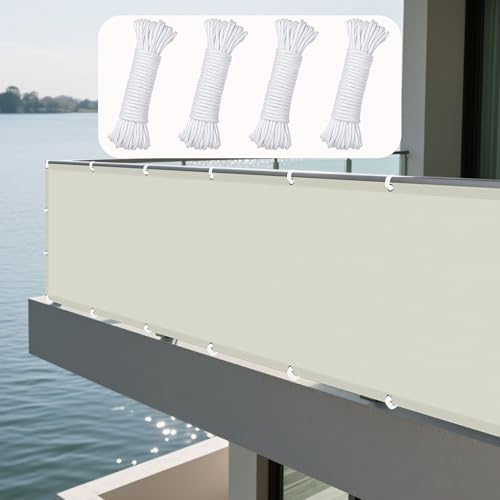 Sonnensegel Sonnenschutz 200 x 340 cm Rechteckig Wasserdicht 98% UV Schutz Pergola-Schattenspender Ersatz-Vordach mit Ösen Segeltuch 4 × 1.5 M Seile für Garten Terrasse, Beige Sonnensegel Sonnenschutz 200 x 340 cm Rechteckig Wasserdicht 98% UV Schutz Pergola-Schattenspender Ersatz-Vordach mit Ösen Segeltuch 4 × 1.5 M Seile für Garten Terrasse, Beige von XUEXIAOH