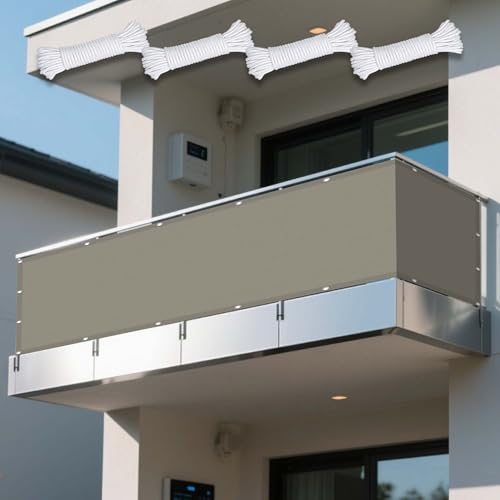 Sonnensegel Sonnenschutz 340 x 385 cm Rechteckig Wasserdicht 98% UV Schutz Sonnentuch Schattensegel Vielen Größen mit Spannseilen für Draußen Patio Terrasse Camping, Taupe Sonnensegel Sonnenschutz 340 x 385 cm Rechteckig Wasserdicht 98% UV Schutz Sonnentuch Schattensegel Vielen Größen mit Spannseilen für Draußen Patio Terrasse Camping, Taupe von XUEXIAOH