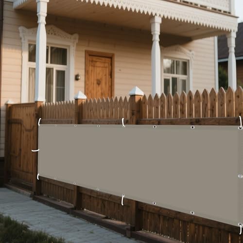 Sonnensegel Wasserdicht Rechteckig 152 x 385 cm Rechteckig Wasserdicht 98% UV Schutz Schattentuch Segel Baldachin mit Ösen Segeltuch 4 × 1.5 M Seile für Terrasse Garten, Taupe Sonnensegel Wasserdicht Rechteckig 152 x 385 cm Rechteckig Wasserdicht 98% UV Schutz Schattentuch Segel Baldachin mit Ösen Segeltuch 4 × 1.5 M Seile für Terrasse Garten, Taupe von XUEXIAOH