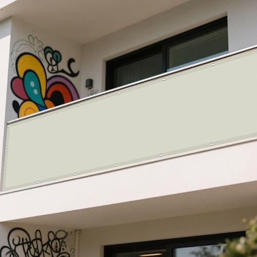 Sonnensegel mit Ösen Nach Maß 175 x 280 cm Rechteckig Wasserdicht 98% UV Schutz Wasserdicht Rechteckig mit Ösen inkl Befestigungsseile für Terrasse Camping, cremefarben Sonnensegel mit Ösen Nach Maß 175 x 280 cm Rechteckig Wasserdicht 98% UV Schutz Wasserdicht Rechteckig mit Ösen inkl Befestigungsseile für Terrasse Camping, cremefarben von XUEXIAOH