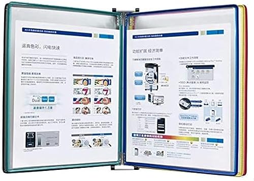 File Cabinet Shop Page-Flip-Aktenordner, wandmontierter Standard-Arbeitsanweisungsbuch-Hängetyp,D von XUEYEDI