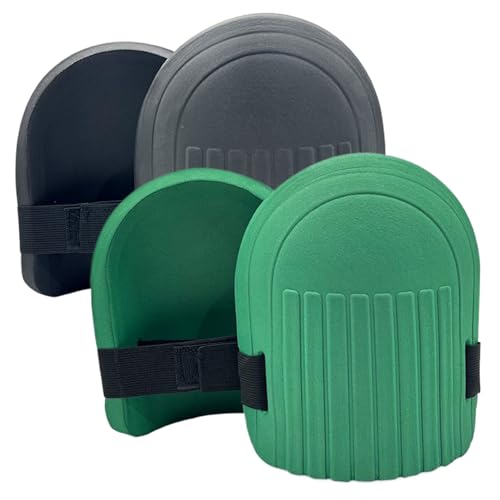 2 Paar Gartenknieschilder, weiche Schutzausrüstung EVA-Schaumstoffköpfe mit elastischen Trägern, verstellbares feuchtigkeitsdichtes Gartenpolster für Gartenarbeit, Malen, Reinigen, Knienpolster 2 Paar Gartenknieschilder, weiche Schutzausrüstung EVA-Schaumstoffköpfe mit elastischen Trägern, verstellbares feuchtigkeitsdichtes Gartenpolster für Gartenarbeit, Malen, Reinigen, Knienpolster von XUEYEGONGJI