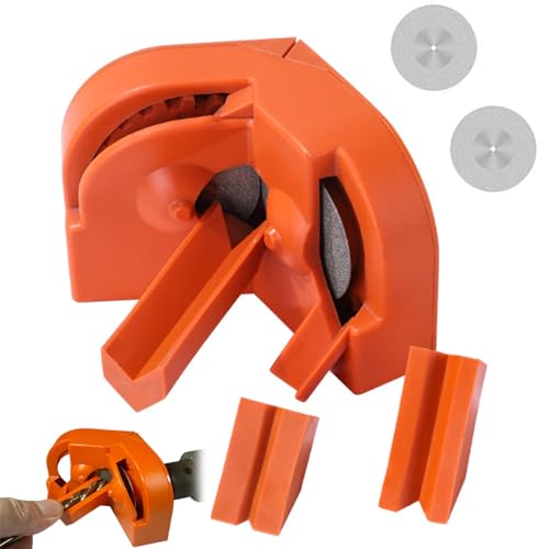 Bohrerbits Spitzer Bohrer-Bitschärfer für Bits 5/64 ''-5/8 '', tragbare Bohrer-Bit-Spitzer-Maschine für Hochgeschwindigkeitsstahl, Kobalt und mit Zinn beschichtete Bohrerbits von XUEYEGONGJI