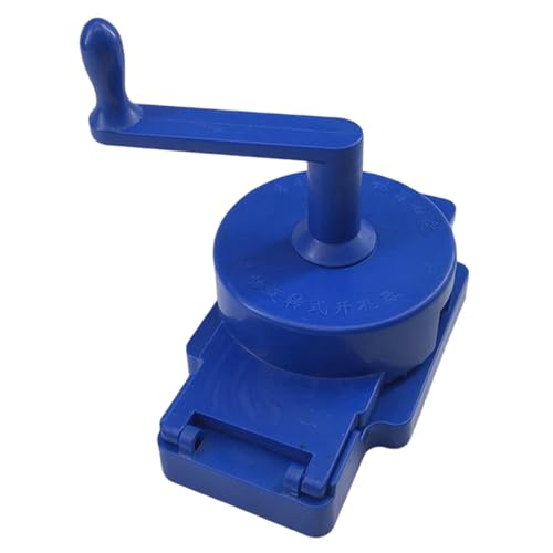 Grommet-Werkzeugkit 1, 9-2 Zoll, einstellbare Rotations-Acryl-Symbollring-Ösen-Installationssetter, manueller Lochpunsch für DIY-Vorhanglöcher, Kit, Kit von XUEYEGONGJI