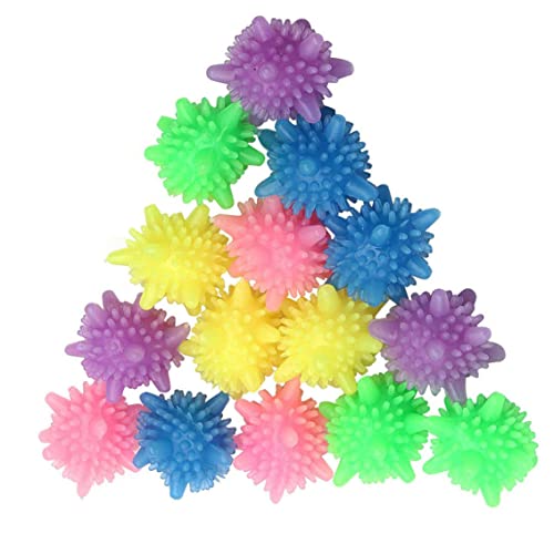 XUEYEGONGJI Waschbälle Wäscherei-Schrubbenbälle wiederverwendbarer, verwirrungsfreier Waschmaschinenbällchen für Waschmaschine 15 PCs XUEYEGONGJI Waschbälle Wäscherei-Schrubbenbälle wiederverwendbarer, verwirrungsfreier Waschmaschinenbällchen für Waschmaschine 15 PCs von XUEYEGONGJI