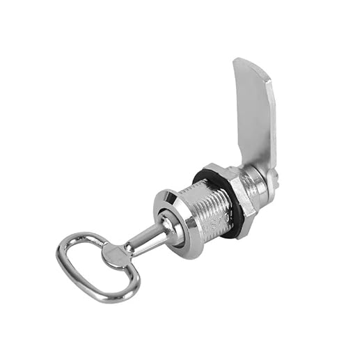 Briefkastenschloss, Postkasten Schloss Universal-Nocken-Zylinderschlösser Türschrank Postfachschublade Schließfach Zinklegierung Sicherheitsschloss mit Schlüsselmöbeln Hardware-Zubehör(C) von XUEZHEN