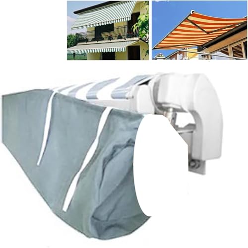 XUHCLY Terrassen-Markisenabdeckung Wasserdicht Markisenabdeckung für Außenbereich Schutzhülle Für Markisen Abdeckung,Markisenabdeckung Abdeckplane(Size:250cm,Color:c) von XUHCLY