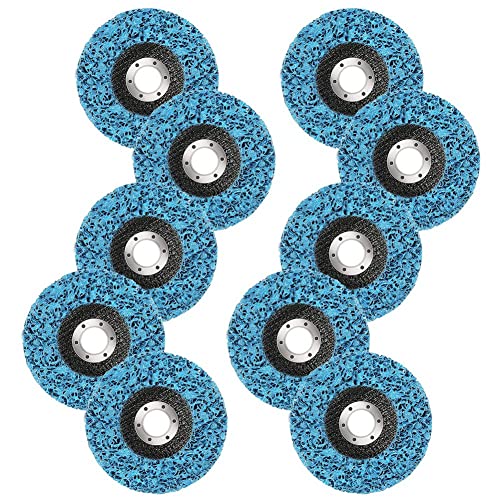 10X Strip Discs Striping Wheel für Winkelschleifer 4 X 5/8, Paint Rust Remover Wheel Clean Coating Rust Welds 10X Strip Discs Striping Wheel für Winkelschleifer 4 X 5/8, Paint Rust Remover Wheel Clean Coating Rust Welds von XUJIAN