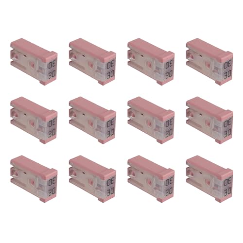 30 A 32 V Mini-Steckplatz MCASE Kfz-Sicherungssatz für die Stromversorgung und Bremssteuerung im Auto, 12er-Pack für Kfz-Reparaturarbeiter 30 A 32 V Mini-Steckplatz MCASE Kfz-Sicherungssatz für die Stromversorgung und Bremssteuerung im Auto, 12er-Pack für Kfz-Reparaturarbeiter von XUJIAN
