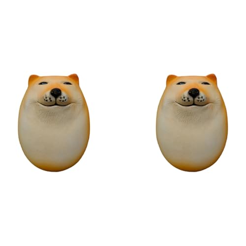 XUJIAN 2X Kreative Shiba Inu Realistische Eiform-Schreibtischdekoration, Hunde- und Eiergewerkschaftsdekorationen für Heimbüros, Lustige Geschenke XUJIAN 2X Kreative Shiba Inu Realistische Eiform-Schreibtischdekoration, Hunde- und Eiergewerkschaftsdekorationen für Heimbüros, Lustige Geschenke von XUJIAN