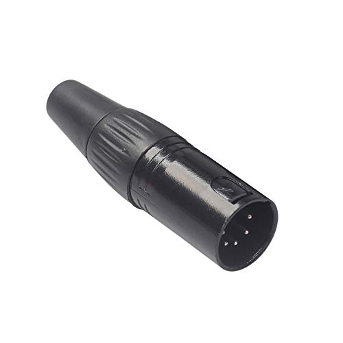 XUJIAN 5-poliger XLR-XLR-DIY-Stecker zum DIY-Schweißen von verschiedenen Audiokabeln, Mikrofonkabeln, Kabeln, XLR 5-poligem Stecker von XUJIAN