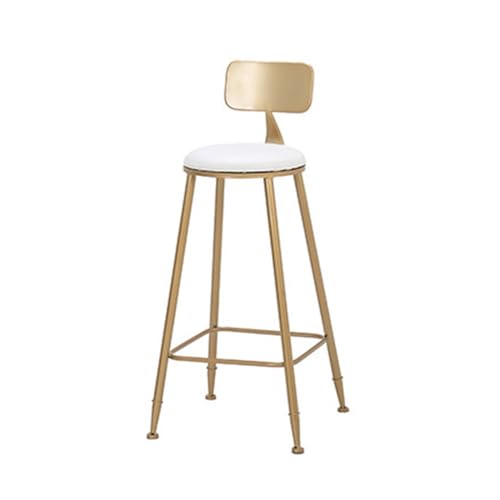 XUJUAN-0227 Barstuhlhocker Hohe Barhocker Haushalt Eisen Einfache Freizeit Gold mit Rückenlehne Barhocker Verstellbarer Hochhocker XUJUAN-0227 Barstuhlhocker Hohe Barhocker Haushalt Eisen Einfache Freizeit Gold mit Rückenlehne Barhocker Verstellbarer Hochhocker von XUJUAN-0227