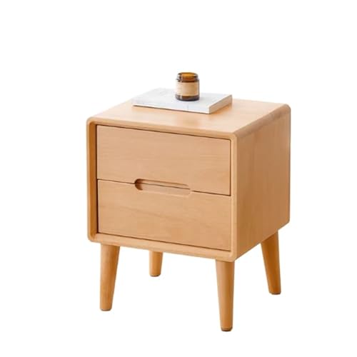XUJUAN-0227 Kommode Nachttisch aus Holz, einfache Aufbewahrung, Kleiner, extra schmaler for Schlafzimmer, Vintage, solide Nachttischmöbel, Doppelschublade XUJUAN-0227 Kommode Nachttisch aus Holz, einfache Aufbewahrung, Kleiner, extra schmaler for Schlafzimmer, Vintage, solide Nachttischmöbel, Doppelschublade von XUJUAN-0227