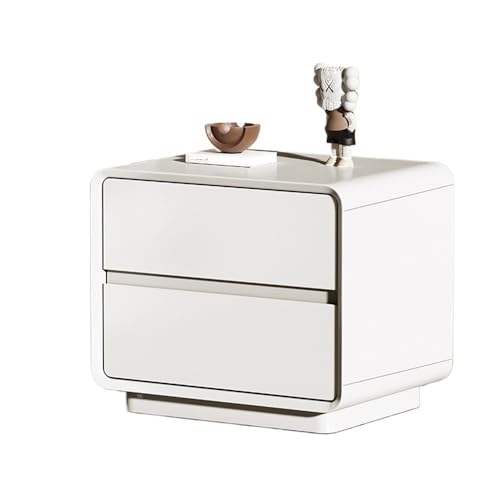 XUJUAN-0227 Kommode Weiß Doppel Nachttisch Hause Wohnzimmer Schlafzimmer Studie Kleine Lagerung Schrank Holz(Mittel) von XUJUAN-0227