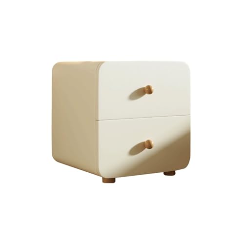 XUJUAN-0227 Kommode Weißer Nachttisch, Massivholz-Aufbewahrungsschrank, Sideboard mit Zwei Schubladen, Massivholz-Aktenschrank for Wohnzimmer, Schlafzimmer und Arbeitszimmer XUJUAN-0227 Kommode Weißer Nachttisch, Massivholz-Aufbewahrungsschrank, Sideboard mit Zwei Schubladen, Massivholz-Aktenschrank for Wohnzimmer, Schlafzimmer und Arbeitszimmer von XUJUAN-0227
