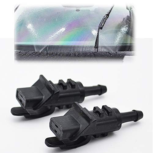 Xukey Scheibenwaschdüsen die Frontscheibe für i30 MK1 Elantra Touring MK1 Cadenza / K7 MK1 2010 2011 2012 2013 2014 2015 2016 von XUKEY