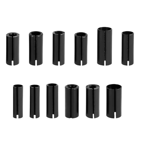13/6Pcs Router Bit Adapter Collet CNC Fräser Chuck Halter Gravur Zubehör For Bohrer Gravur Maschine Reibahle(12PCS) von XUKQCVYC