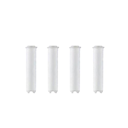 4 Modi Massage-Duschkopf Mit Silikonbürste Abnehmbarer Sprühpistolenmodus Handbrause Mit Hochdruck-Badezimmerbrause Mit Filter(4pcs filter) von XUKQCVYC