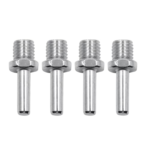 4Pcs Power Tools Zubehör Umwandlung Hebel Hand Elektrische Bohrer Polierer Polieren Rad Umwandlung Stange M6 M8 M10 M14(M14 Round) von XUKQCVYC