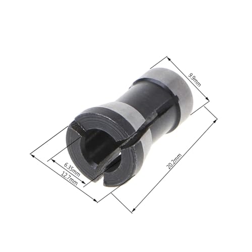 6.35/8mm Spannzange Gravur Trimmen Maschine Elektrische Router Hohe(6.35mm) von XUKQCVYC